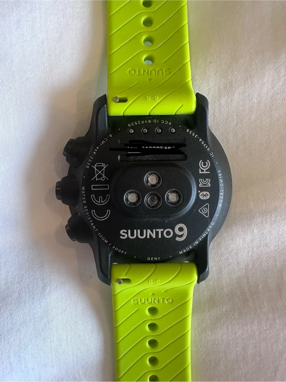 Suunto 9 Sports GPS Watch with Charger Cable